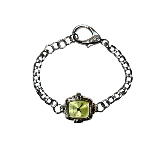 Customize: Single Dial Watch Bracelet (Silver)