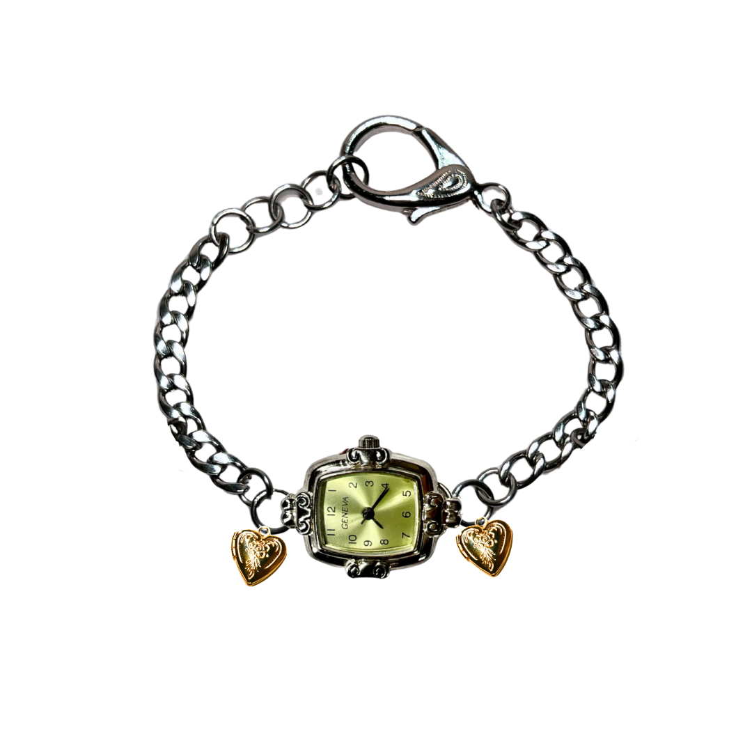 Customize: Single Dial Watch Bracelet (Silver)