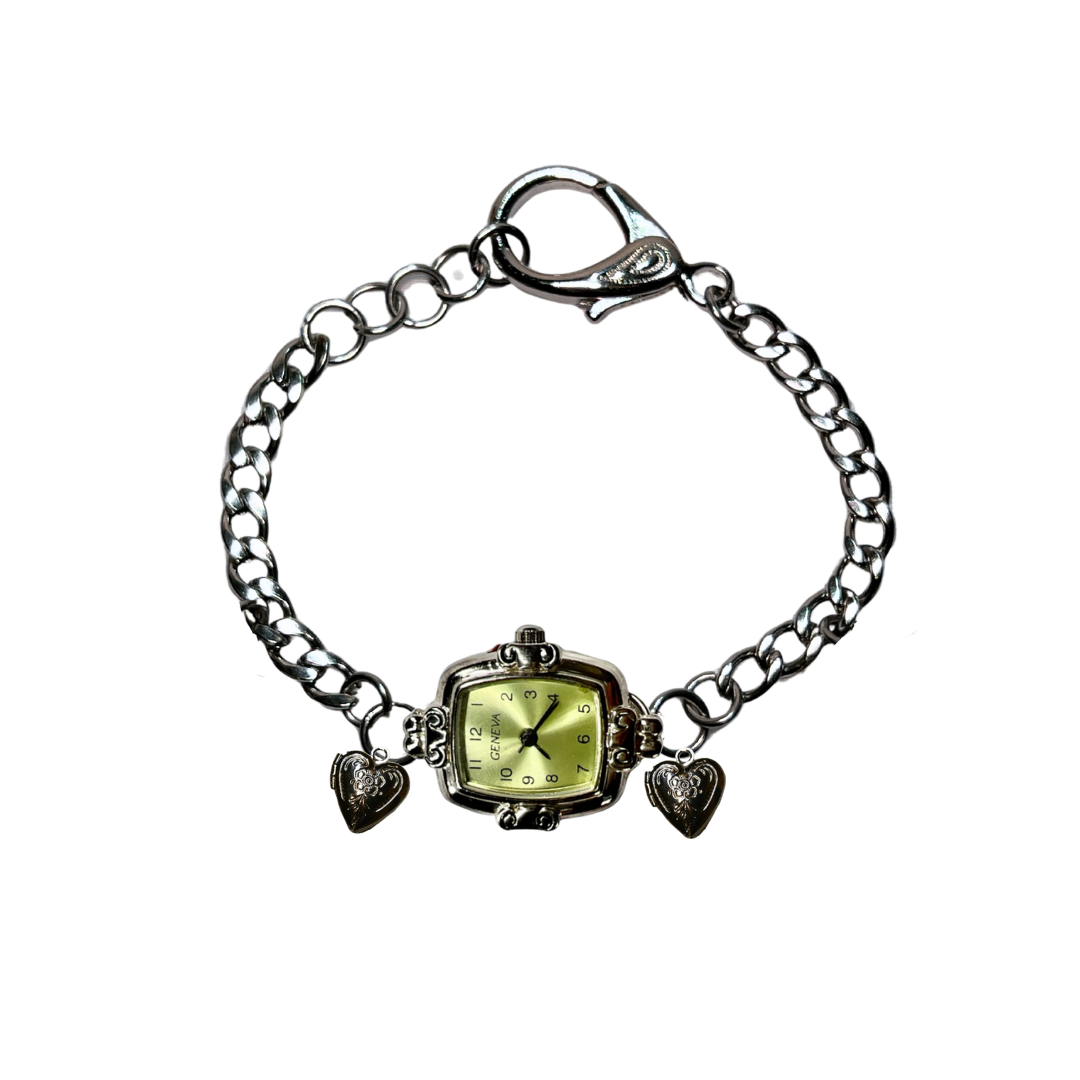 Customize: Single Dial Watch Bracelet (Silver)