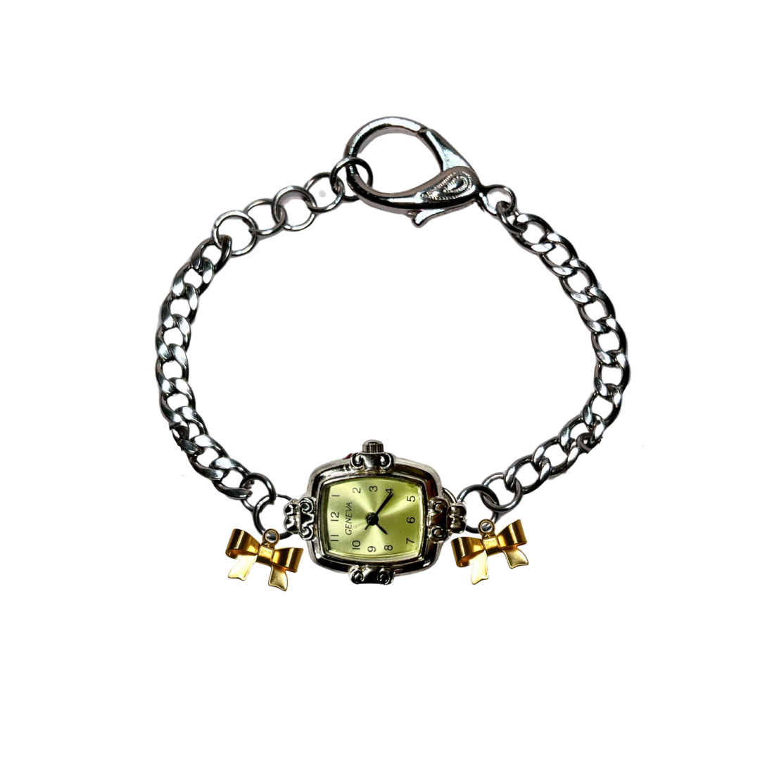 Customize: Single Dial Watch Bracelet (Silver)