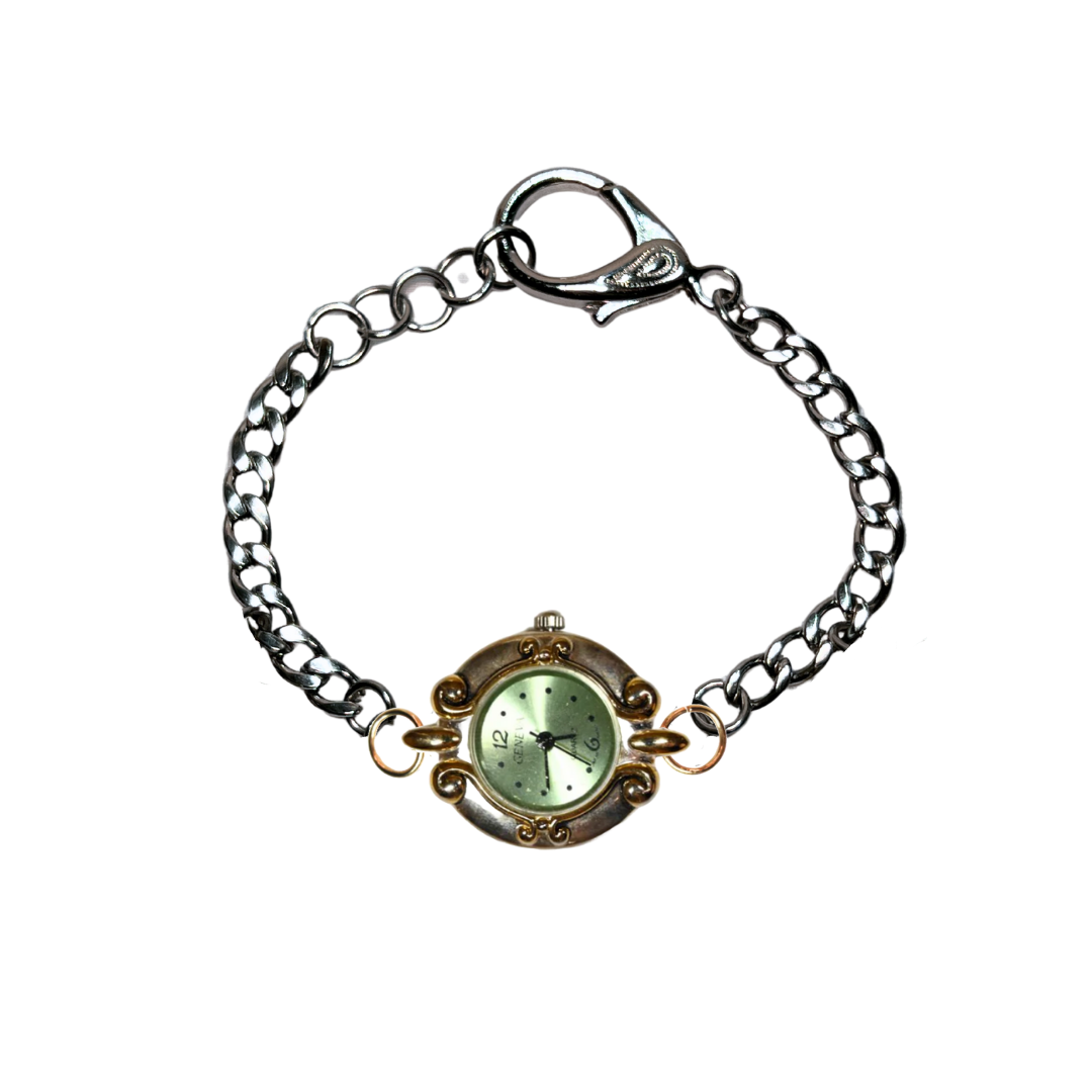 Customize: Single Dial Watch Bracelet (Silver)