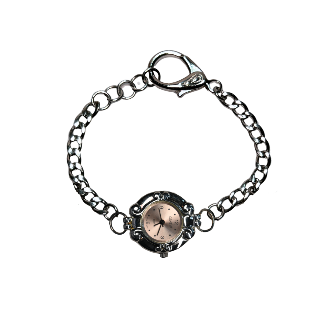 Customize: Single Dial Watch Bracelet (Silver)