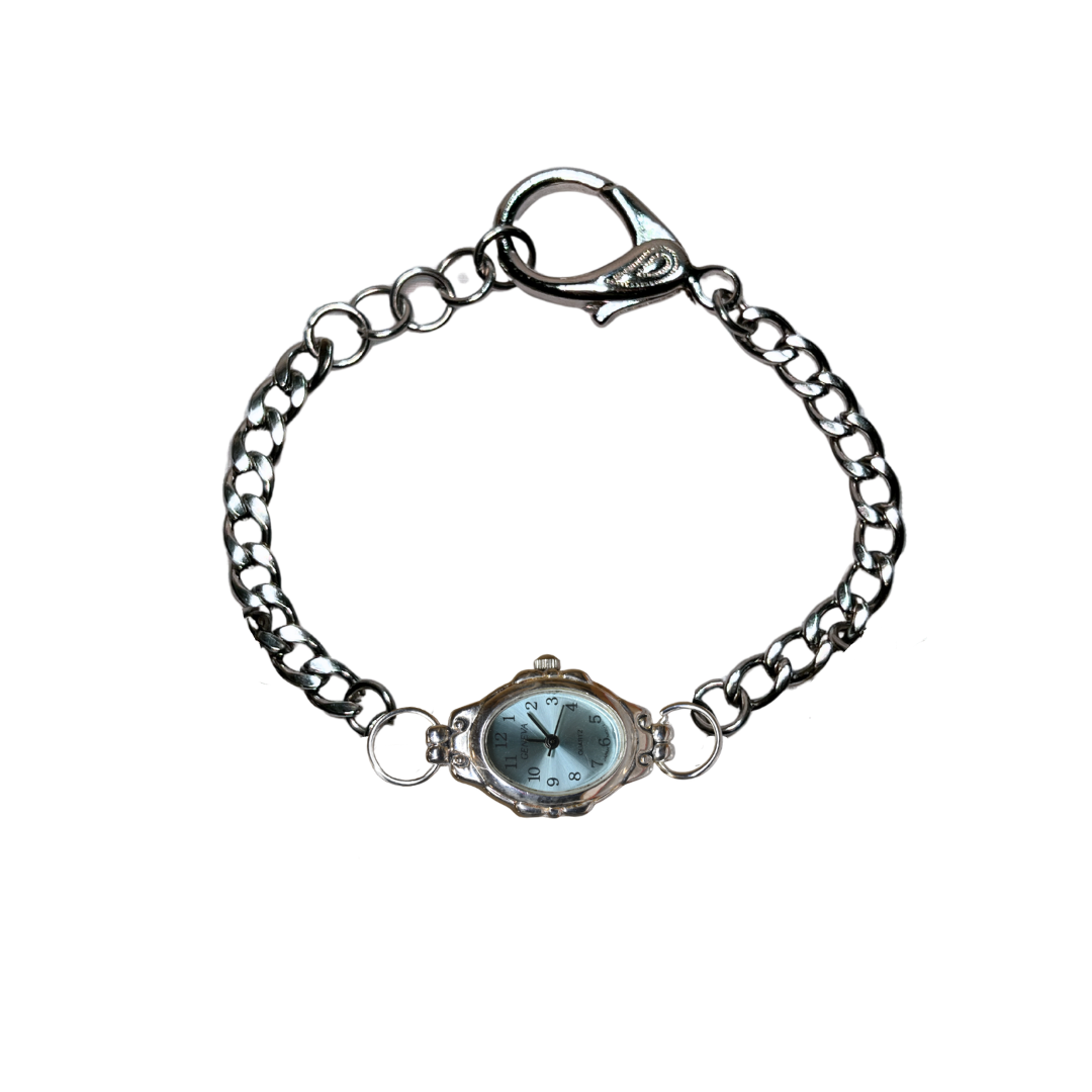 Customize: Single Dial Watch Bracelet (Silver)