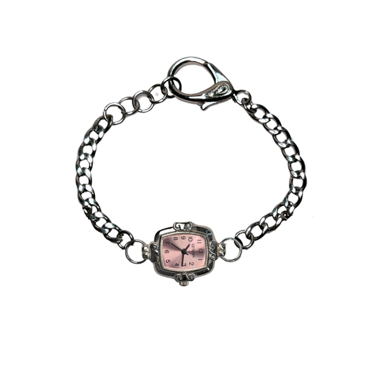 Customize: Single Dial Watch Bracelet (Silver)