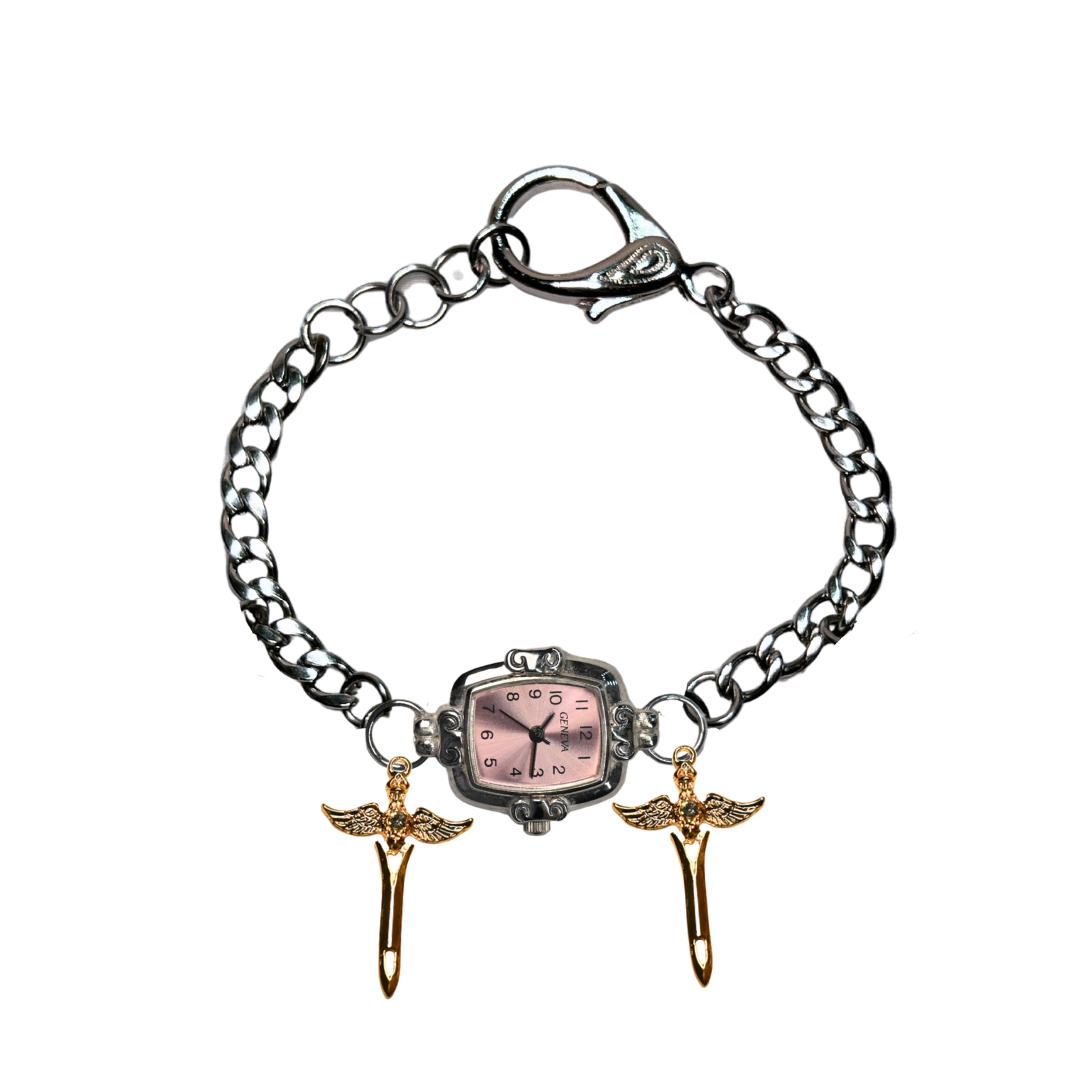 Customize: Single Dial Watch Bracelet (Silver)