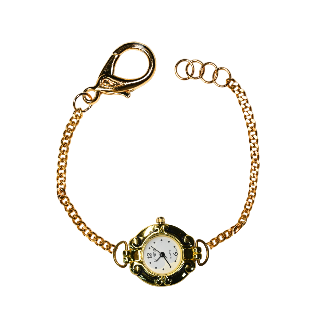 Customize: Single Dial Watch Bracelet (Gold)