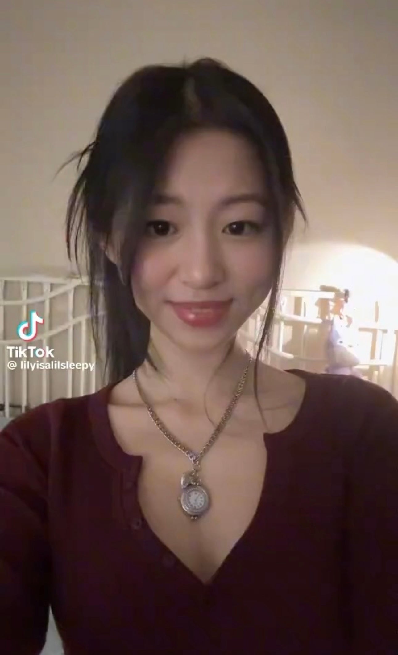 Lily Watch Necklace