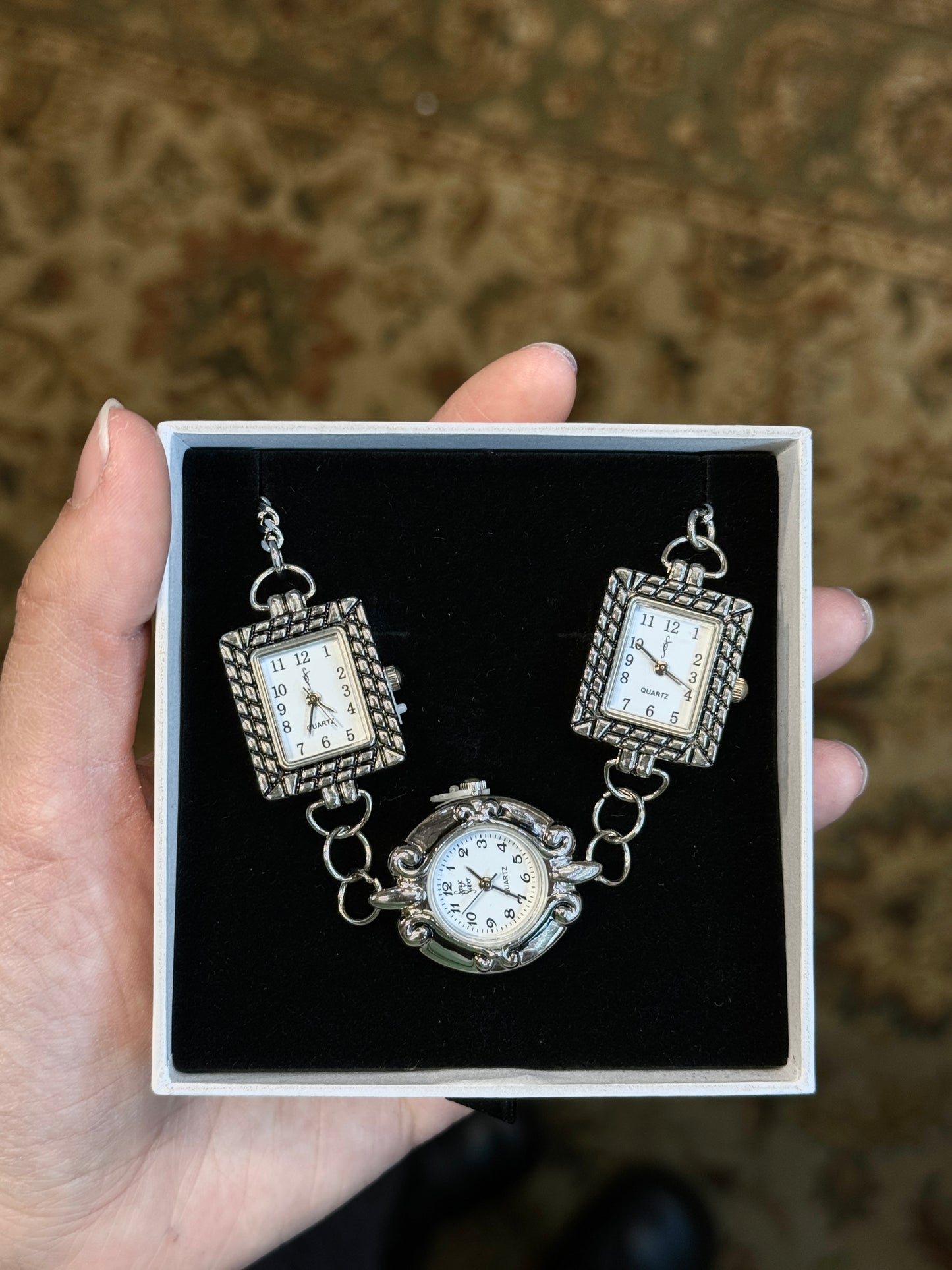 Brand Stainless Steel Watch Choker Necklace