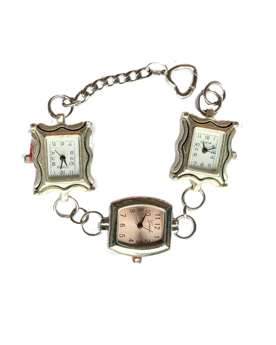 Limited Edition Triple Pink and White Watch Bracelet
