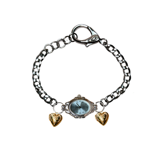 Silver-Blue-Face-Oval-Greek-Swirl