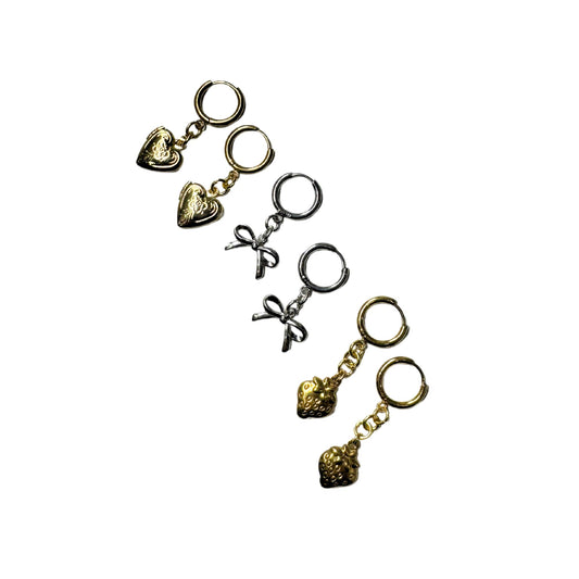 Charm Earrings Set