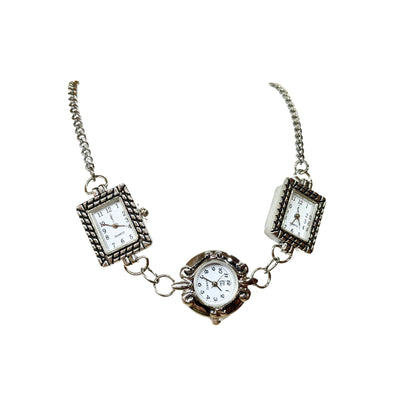 Brand Stainless Steel Watch Choker Necklace