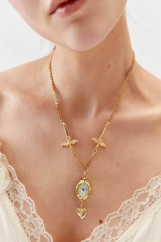 Gold Saber Necklace