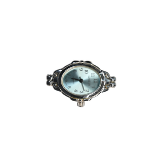 Silver-Blue-Face-Oval-Greek-Swirl