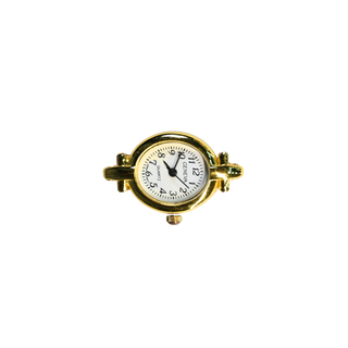Gold-White-Face-Oval-T-Shape